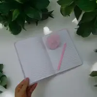 Набір "Пухнастики: блокнот + ручка", Sanrio. Kuromi