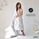 Одеяло Afrodita 155х210 см всесезонное 370 гр/м2 IDEIA искусственный пух, супер мягкое, антиаллергенное принт