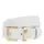 Женский кожаный ремень Borsa Leather 100g1genw131-white