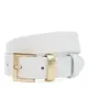 Женский кожаный ремень Borsa Leather 100g1genw131-white