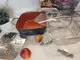 Сковородка глубокая 24см  фритюрница 8 в 1 ЧЕРНАЯ