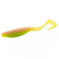 Плавающий силикон ZMAN Streakz Curly Tailz 4" 5pc #Electric Chicken / (663971 / STKCRL-60PK5)