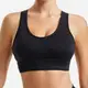 Топ женский спортивный на застежке 18818 XL черный