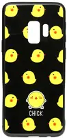 Чехол-накладка TOTO Cartoon Print Glass Case Samsung Galaxy S9 Chick