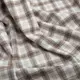 Ткань костюмная Клетка капучино крем