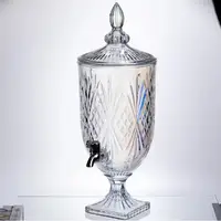Лимонадниця Crystal Trinity 5 літрів із краном для мохіто-сока напоїв HP-19-303