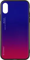 Чехол-накладка TOTO Gradient Glass Case Apple iPhone X/XS Lilac