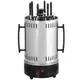 Электрошашлычница шашлычница Kebabs Machine BBQ на 6 шампуров 1000W