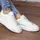 Кеды женские Fashion Aistin 3077 41 размер 26 см Белый
