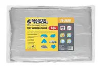 Тент MASTERTOOL 6х8 м, 110 г/м2. Silver (79-7608)