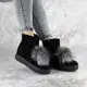 Женские зимние ботинки с мехом Fashion Kelly 1407 40 размер 25 см Черный