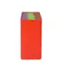Подставка для ножей Edenberg EB-3643-Red 11х11х22 см красная