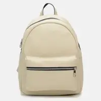 Женский кожаный рюкзак Ricco Grande 1l655-beigemat