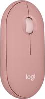 Мышь компьютерная безпроводная Logitech Pebble Mouse 2 M350s Tonal Rose L910-007014 розовая