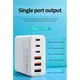 Адаптер сетевой XO GaN Desktop Fast Charger with 1.5M Power Cord L133 |3USB/3Type-C, 75W/3A, PD/QC|