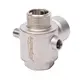 Соединитель пятивыводной + обратный клапан 80мм M1”×F1”×F1”×M1/4”×F1/4” Silver 480г AQUATICA (779601)