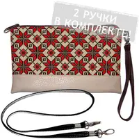 Клатч через плечо 25x15 см (KL_GL_15UKR009_SBR)