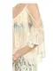 Туника пляжная из мягкого гипюра 5162-white-XL белая