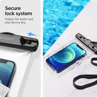 Водонепроникний чохол Spigen універсальний (2 шт.) Velo А601, Crystal Clear (AMP03098)