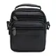 Мужская кожаная сумка Borsa Leather K16685-1bl-black