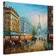Картина на холсте Париж 40x50 см (H4050_ISK004)