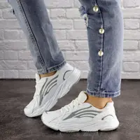 Женские кроссовки Fashion Crunch 1613 37 размер 23 см Белый