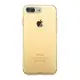 Силиконовый чехол Crystal iPhone 7 золото Remax 700903
