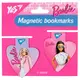 Закладка для книги магнитная YES Barbie heart 708110 2 шт