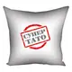Подушка c принтом габардиновая Супер тато 50x50 (5P_MAN006)