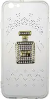 Чохол-накладка TOTO TPU case with stones iPhone 6/6S Perfume Transparent