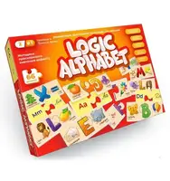 Развивающие пазлы "Logic Alphabet", англо-русский