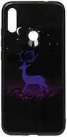 Чехол-накладка TOTO Night Light Print Glass Case Xiaomi Redmi Note 7 Deer