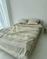 Постельное белье семейное Dushka Home Сатин 20819 160х215х2 см
