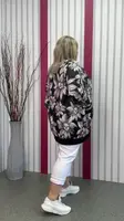 Вітровка-Бомбер із плащової тканини без підкладки "Оттава" великого розміру 62-64 66-68 70-72 74-76