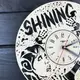 Тематические интерьерные настенные часы «Сияние»