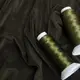 Ткань трикотаж однотонный Вельбо V-1178 т/хаки