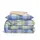 Подростковое постельное белье фланель с простыней на резинке OCEAN TARTAN CS2