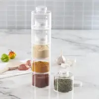 Набір для спецій Spice Tower 6 шт Органайзер для спецій Баночки для спецій