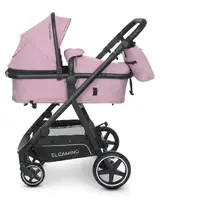 Коляска детская универсальная 2в1 EL CAMINO Me 1069 Denim Ash Pink