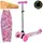 Самокат I-Trike Mini BB3-013-4-F-WP14 61-71 см розовый