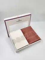 Подарунковий набір рушників Premium Bamboo 500 g/m2 50х90см 2 шт. Vera Bej - Mavi