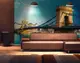 Фотообои текстурированные, виниловые Мосты, 250х380 см, fo01inV_ar10272