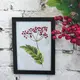 Постер в рамке Калина 15x21 см, A5 (MT5_21NG010_BL)