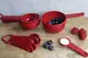Набор мерных ложек KitchenAid Universal KQG057OHERE 5 шт красный