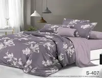 Комплект постельного белья с компаньоном S407 TAG satin (sem)-407 ucenka