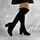 Ботфорты женские Fashion Karane 2279 40 размер 25,5 см Черный