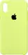 Чехол-накладка TOTO Silicone Case Apple iPhone XS Max Yellow