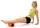 Массажный ролик EasyFit Solid Roller v.1.1s 33 см оранжевый