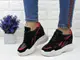 Сникеры женские Fashion Patsy 1099 39 размер 24,5 см Черный