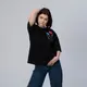 Женская футболка оверсайз "Цветущее поле" XXL-3XL